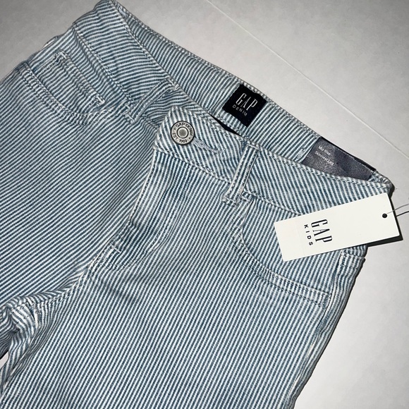 GAP Women's Blue Striped Jeans - Picture 2 of 8
